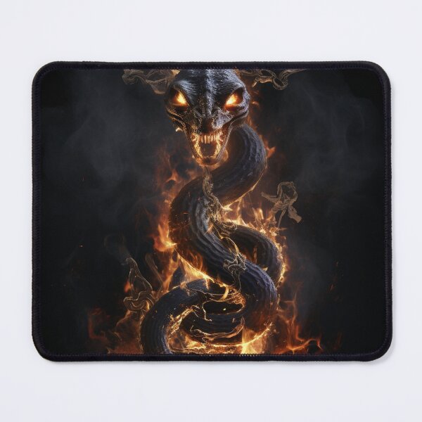 Item preview, Snake on Fire 1 designed and sold by AstroRisq.