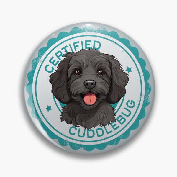 Item preview, Cavapoo Cavoodle Oodle Funny Certified Cuddlebug - Black designed and sold by wotsthis.