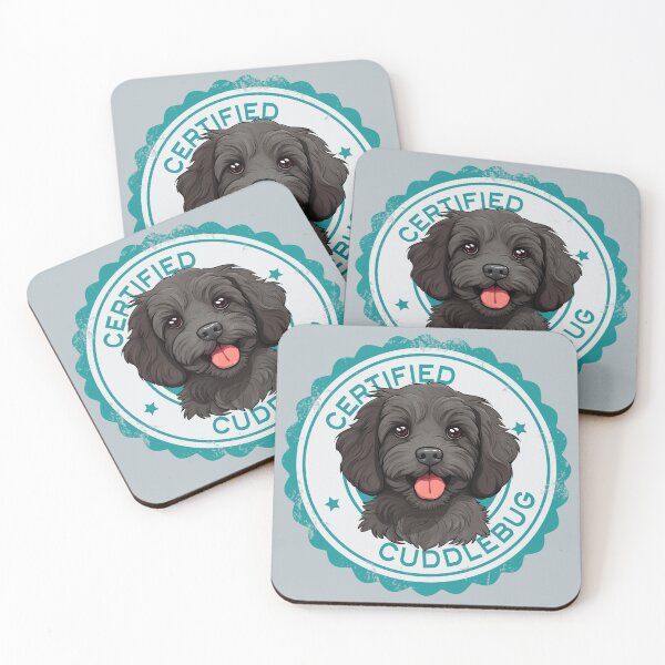 Item preview, Cavapoo Cavoodle Oodle Funny Certified Cuddlebug - Black designed and sold by wotsthis.