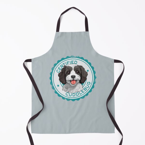 Item preview, Cavapoo Cavoodle Oodle Funny Certified Cuddlebug - Black and White designed and sold by wotsthis.