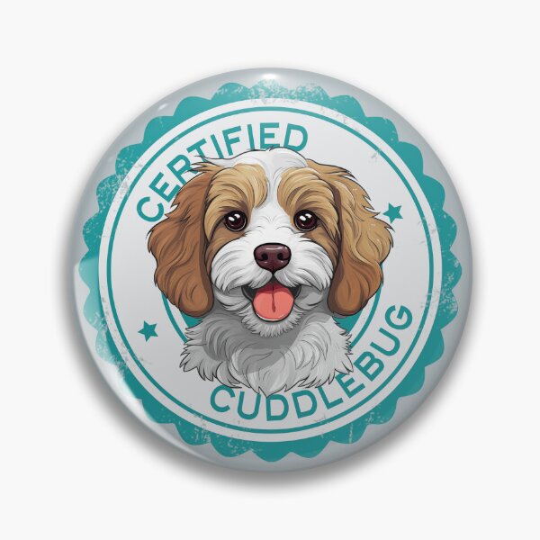 Artikelvorschau, Cavapoo Cavoodle Oodle Funny zertifizierter Kuschelkäfer – Blenheim entworfen und verkauft von wotsthis.