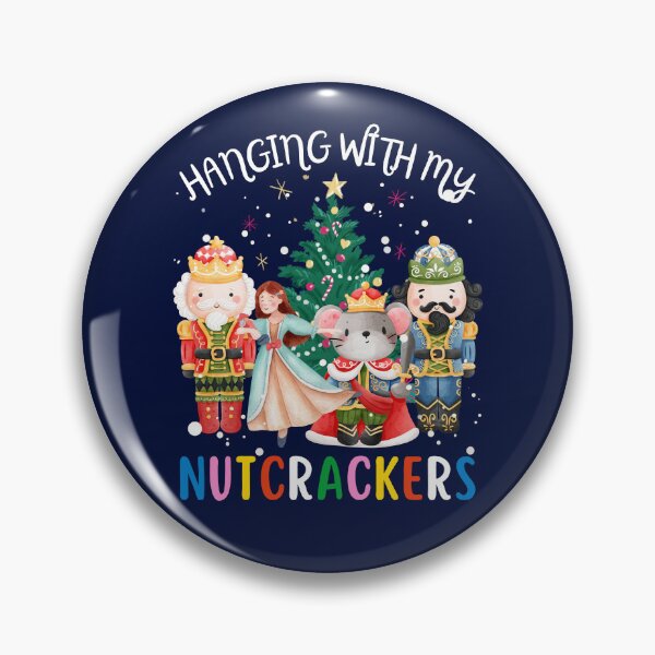 Item preview, Cute Hanging with My Nutcrackers Squad Ballet Dance School Dancing Christmas Matching designed and sold by LittleZea.