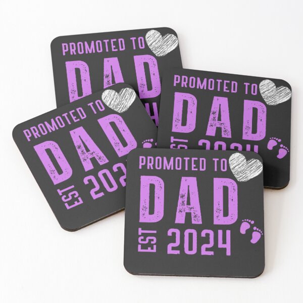 Item preview, Promoted to Dad: Est. 2024 designed and sold by NAVOZKA.