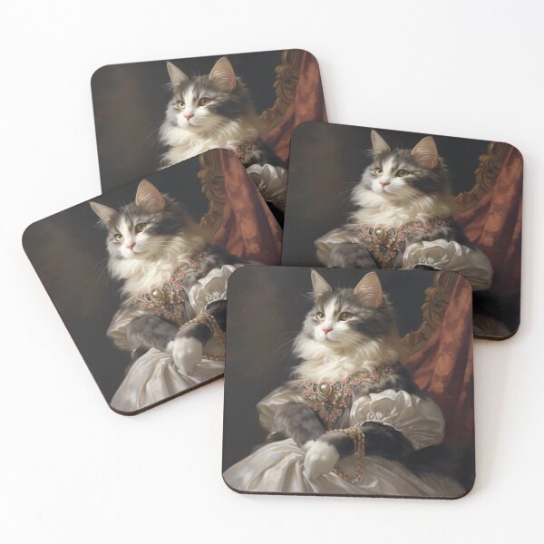 Item preview, Beautiful cat digital pictures Sticker designed and sold by mussyjane.