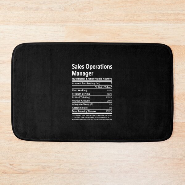 Item preview, Sales Operations Manager - Nutritional And Undeniable Factors designed and sold by analisanta.
