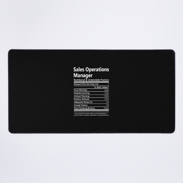 Item preview, Sales Operations Manager - Nutritional And Undeniable Factors designed and sold by analisanta.