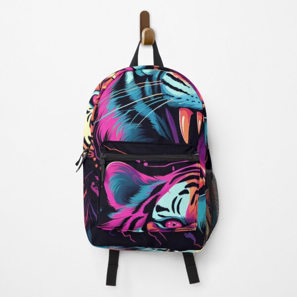 Item preview, Tiger Cartoon Neon Art designed and sold by AstroRisq.