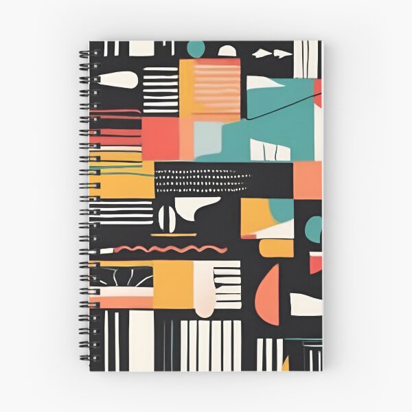 Item preview, Magical Bauhaus Style Pattern designed and sold by DigiDreamyArt.