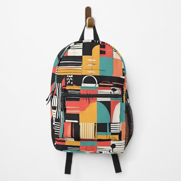 Item preview, Magical Bauhaus Style Pattern designed and sold by DigiDreamyArt.