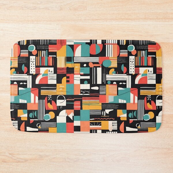 Item preview, Magical Bauhaus Style Pattern designed and sold by DigiDreamyArt.