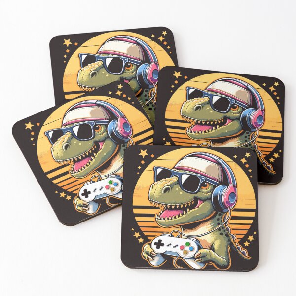 Item preview, T-rex gamer designed and sold by gittuska11.
