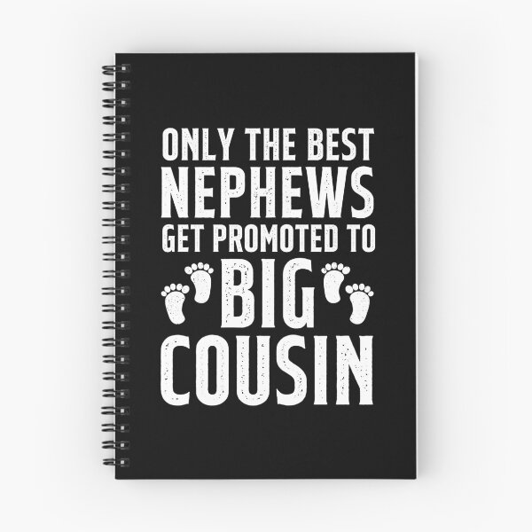 Item preview, Only the Best Nephews Promoted to Big Cousin designed and sold by Achrafdesign.