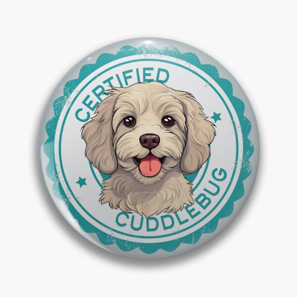 Artikelvorschau, Cavapoo Cavoodle Oodle Funny zertifizierter Kuschelkäfer – Creme entworfen und verkauft von wotsthis.