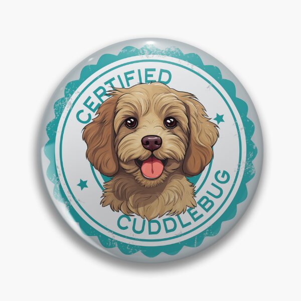 Artikelvorschau, Cavapoo Cavoodle Oodle Funny zertifizierter Kuschelkäfer – Gold entworfen und verkauft von wotsthis.