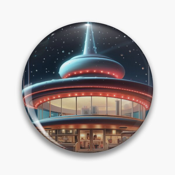Item preview, Whimsical 1950's Diner designed and sold by HarlemHustle.