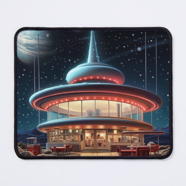 Item preview, Whimsical 1950's Diner designed and sold by HarlemHustle.