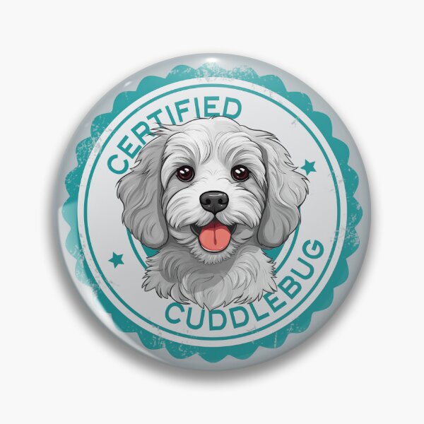 Item preview, Cavapoo Cavoodle Oodle Funny Certified Cuddlebug - White designed and sold by wotsthis.