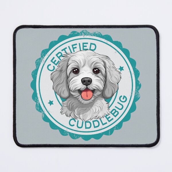 Item preview, Cavapoo Cavoodle Oodle Funny Certified Cuddlebug - White designed and sold by wotsthis.