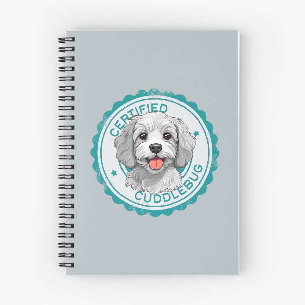 Item preview, Cavapoo Cavoodle Oodle Funny Certified Cuddlebug - White designed and sold by wotsthis.