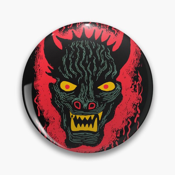 Item preview, Demon Monster Face designed and sold by TheHellSong.