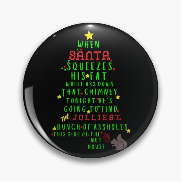 Item preview, FUNNY JOLLIEST BUNCH OF A HOLES SANTA CHRISTMAS HOLIDAY Jolliest Bunch of Assholes This Side of The Nuthouse designed and sold by woshgo.
