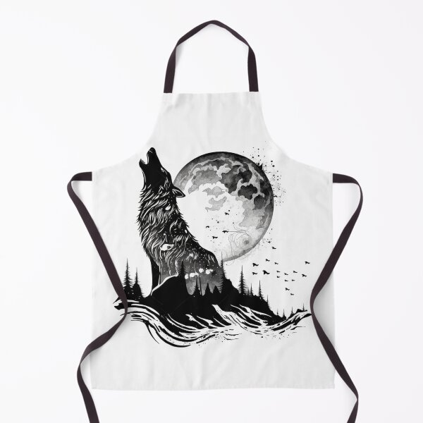 Item preview, Wolf and Moon 2 designed and sold by AstroRisq.