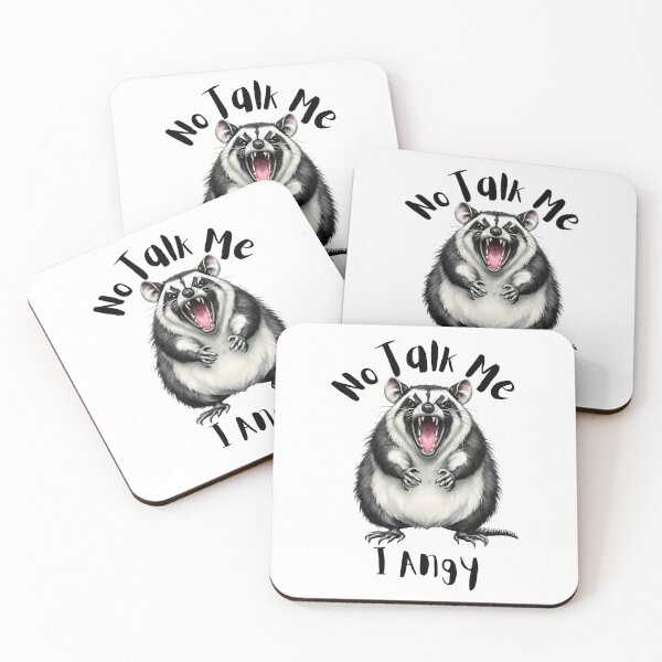 Item preview, No talk me. I angy  designed and sold by Angry Swan Designs.