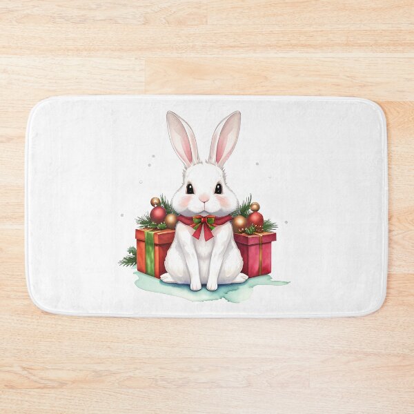 Item preview, Cute Christmas rabbit designed and sold by Harmonysens.