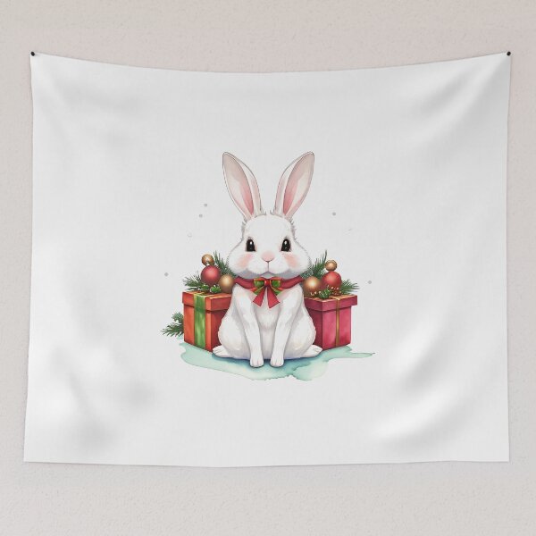 Item preview, Cute Christmas rabbit designed and sold by Harmonysens.