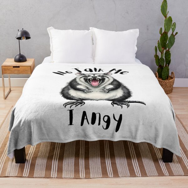 Item preview, No talk me. I angy designed and sold by Angry Swan Designs.