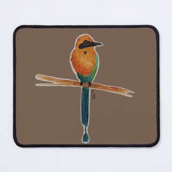 Item preview, Broad billed motmot designed and sold by Rika Hatchshiba.