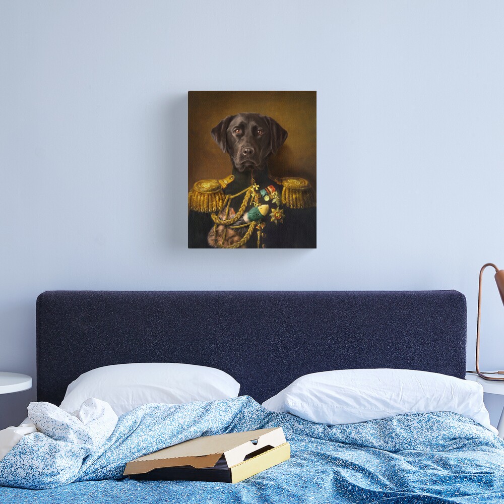 Labrador Portrait - Mambo Canvas Print