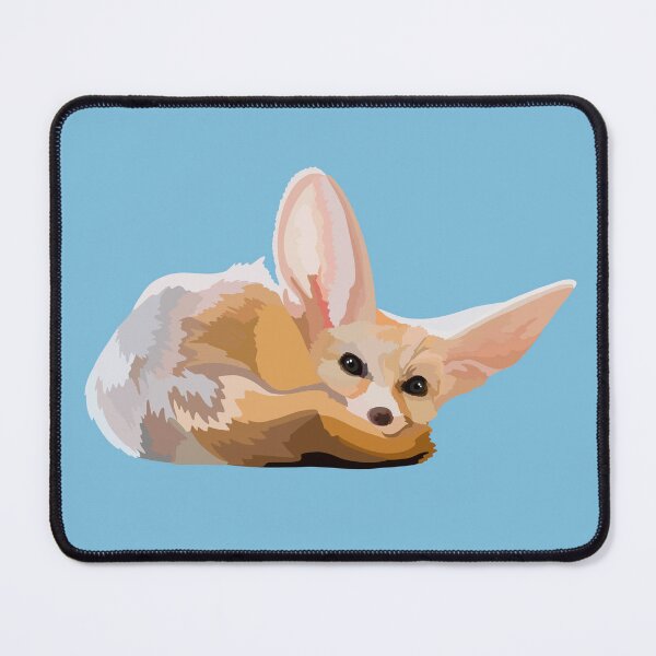 Item preview, F is for Fennec Fox,Fennec Fox: The Small Desert Fox with Enormous Ears designed and sold by PrettylittlepastelUk.