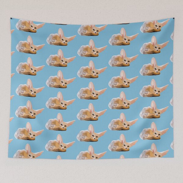 Item preview, F is for Fennec Fox,Fennec Fox: The Small Desert Fox with Enormous Ears designed and sold by PrettylittlepastelUk.