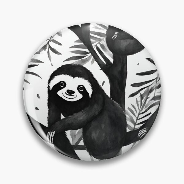 Item preview, Happy sloths peacefully unwinding in the treetops seamless pattern designed and sold by IssaraStudio.