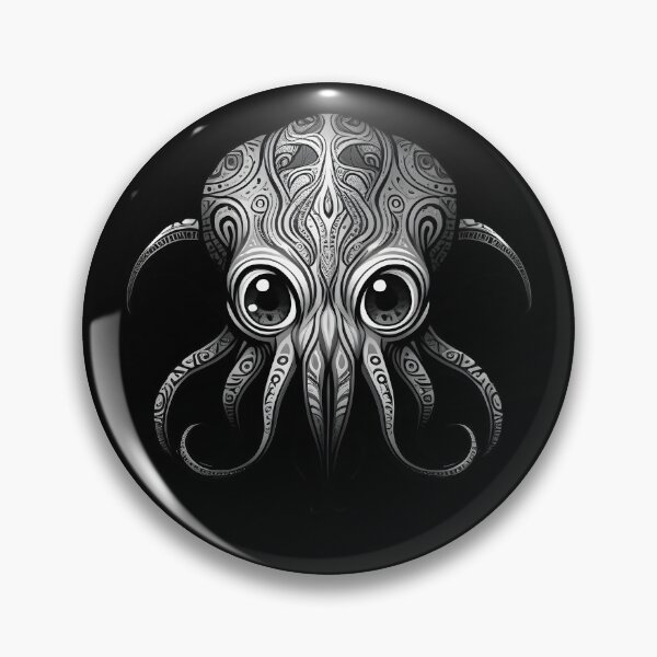 Item preview, Incite Happiness with the Charm of Lovecraft: Adorable Baby Cthulhu Design - Cute, Colorful, and Tentacled! designed and sold by posterflunz.