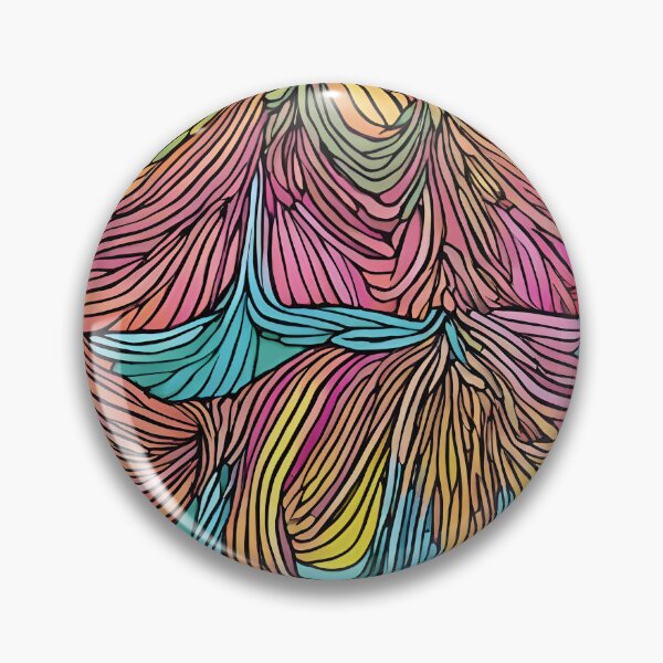 Item preview,  Spectacular Colorful Line Pattern designed and sold by DigiDreamyArt.