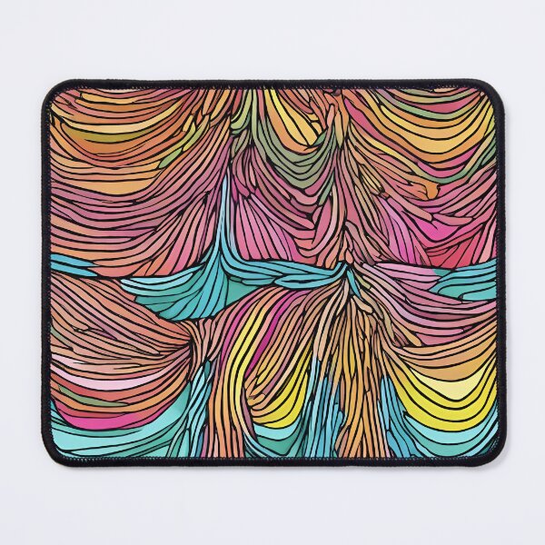 Item preview,  Spectacular Colorful Line Pattern designed and sold by DigiDreamyArt.