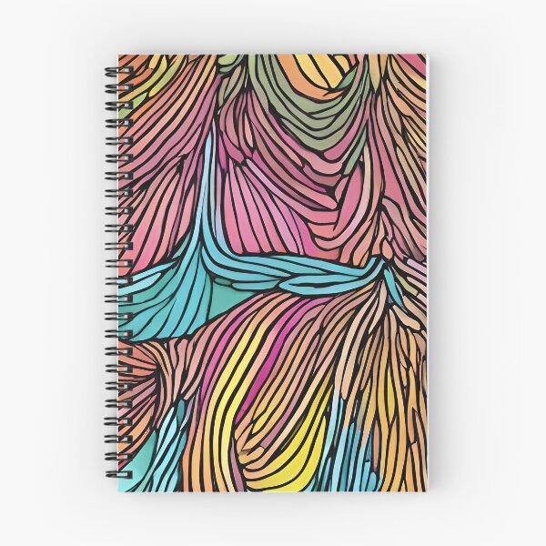 Item preview,  Spectacular Colorful Line Pattern designed and sold by DigiDreamyArt.