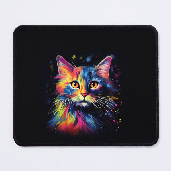 Item preview, colored cat designed and sold by DiceWay.