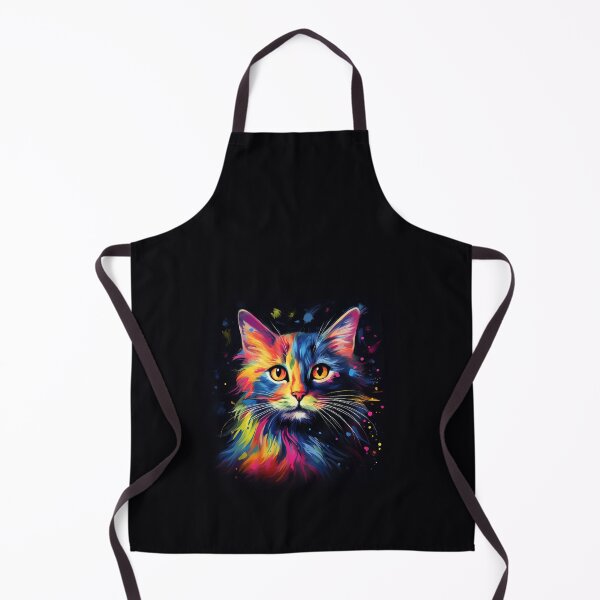Item preview, colored cat designed and sold by DiceWay.