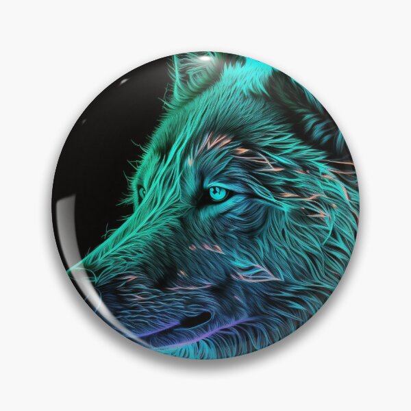 Item preview, Wolf Neon Art 2 designed and sold by AstroRisq.