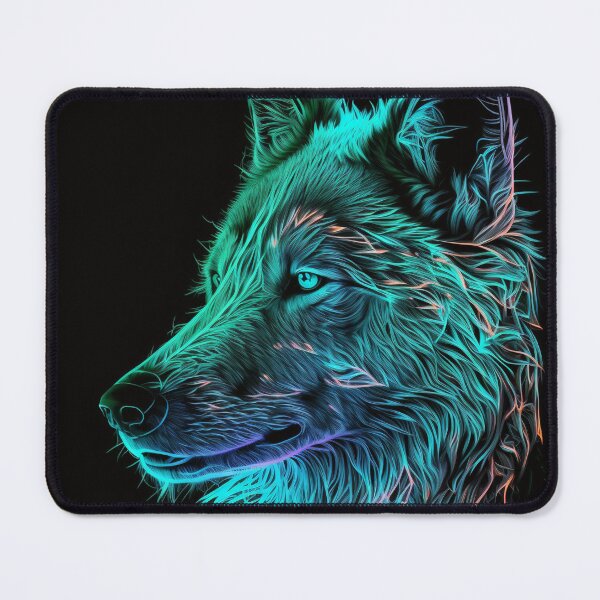 Item preview, Wolf Neon Art 2 designed and sold by AstroRisq.