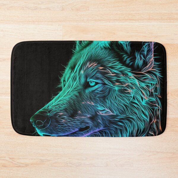 Item preview, Wolf Neon Art 2 designed and sold by AstroRisq.