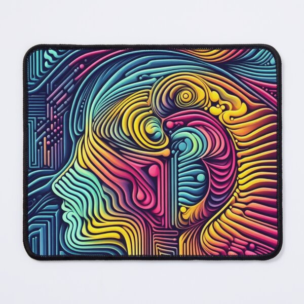 Item preview, Neo color- with abstract design- mind illusion designed and sold by erkabees.
