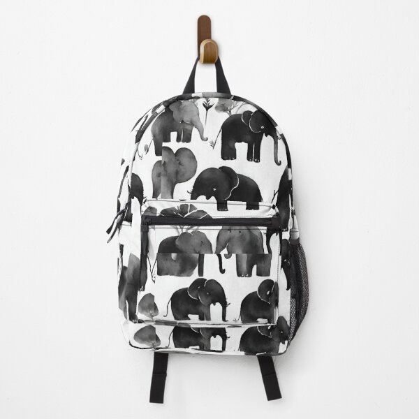 Item preview, Sweet elephants holding trunks seamless pattern designed and sold by IssaraStudio.