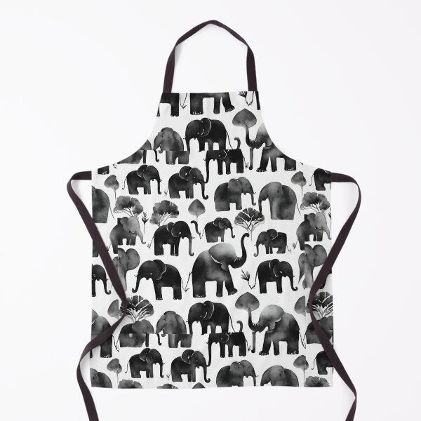 Item preview, Sweet elephants holding trunks seamless pattern designed and sold by IssaraStudio.