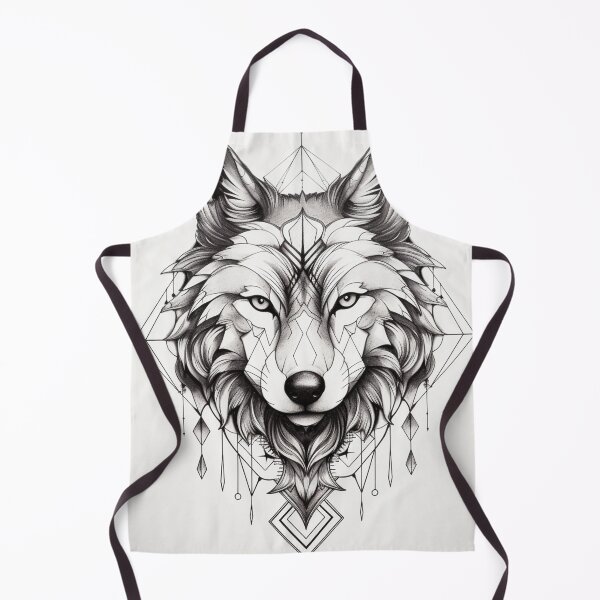 Item preview, Wolf Tattoo 2 designed and sold by AstroRisq.