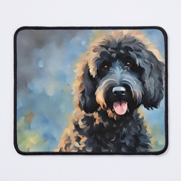 Item preview, Black Labradoodle Doodle Dog designed and sold by Happy Dog Doodles.