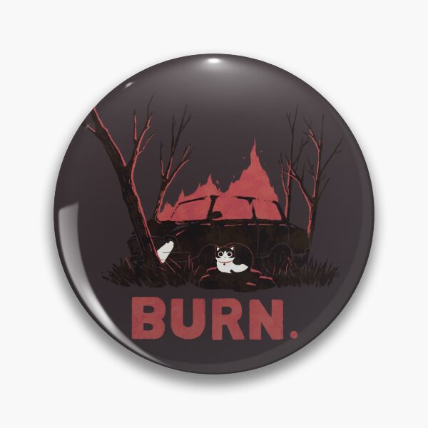 Item preview, BURNING CAR & CAT designed and sold by You Store.